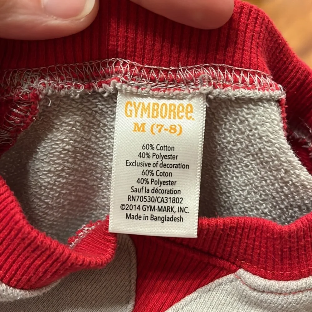 Gymboree Embroidered Baseball Sweatshirt